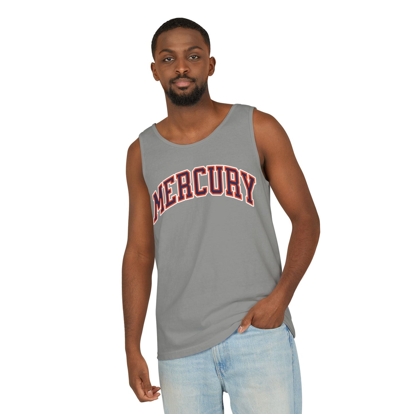 Mercury Arch Basketball Unisex Tank Top | Chix Sports