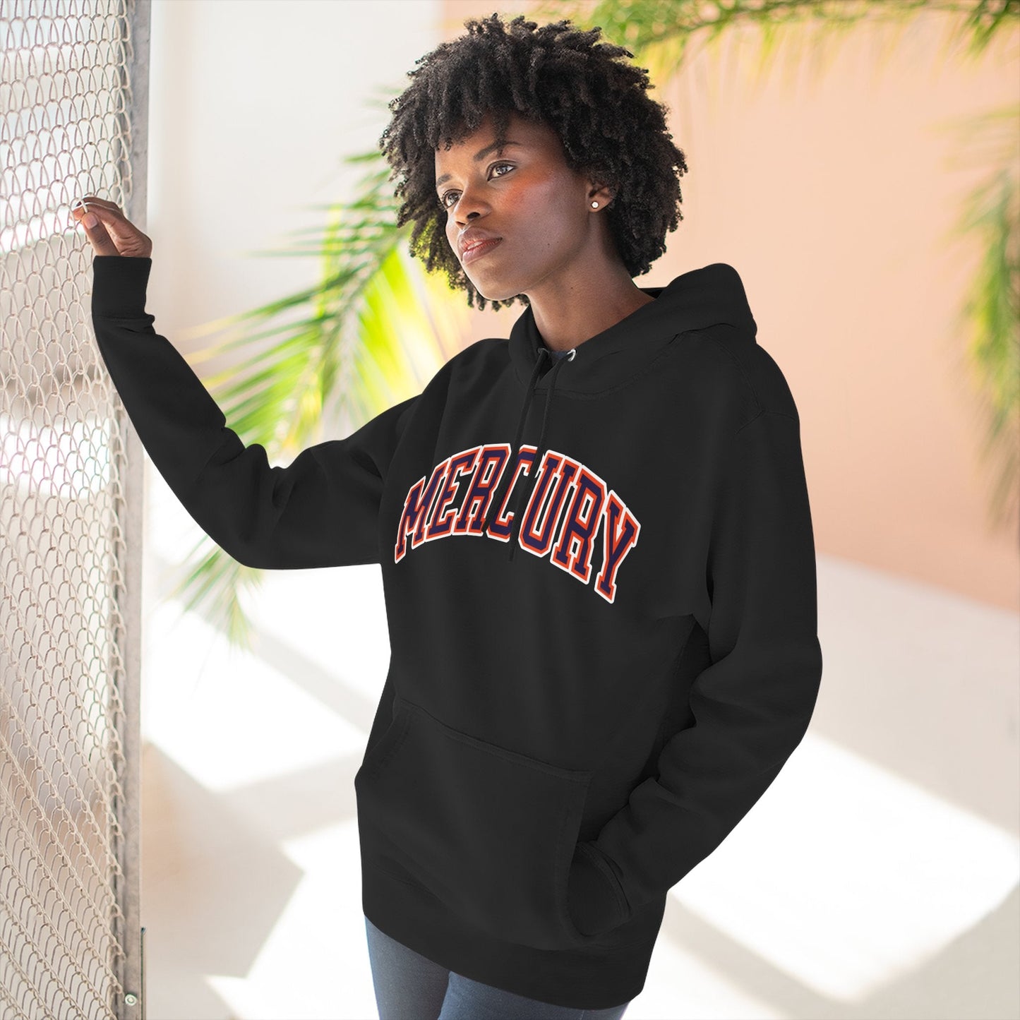 Mercury Arch Premium Basketball Hoodie | Chix Sports