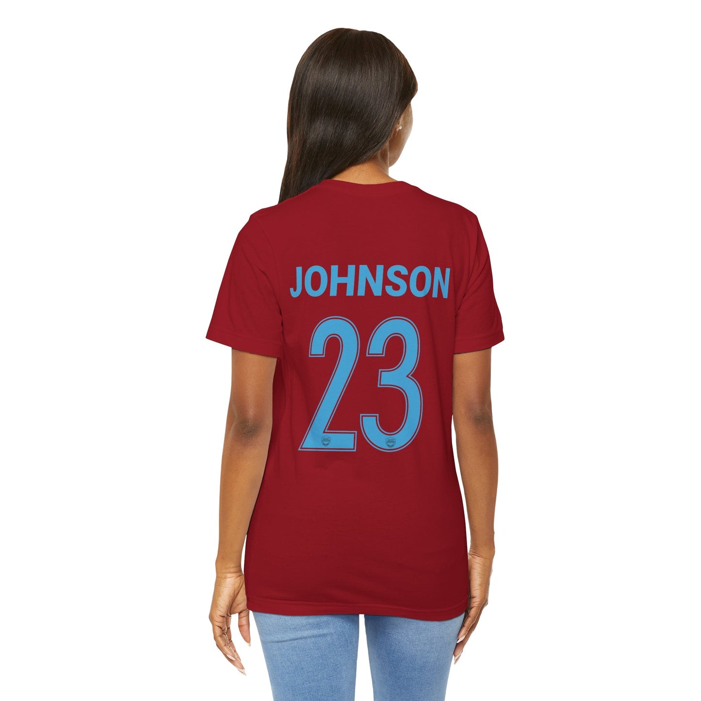 Micayla Johnson Stars Soccer Softblend T-shirt | Chix Sports