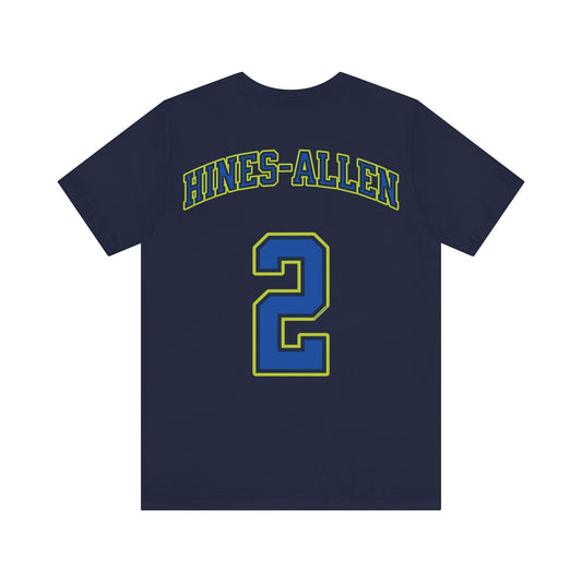 Myisha Hines - Allen Wings Unisex Jersey T-shirt | Chix Sports