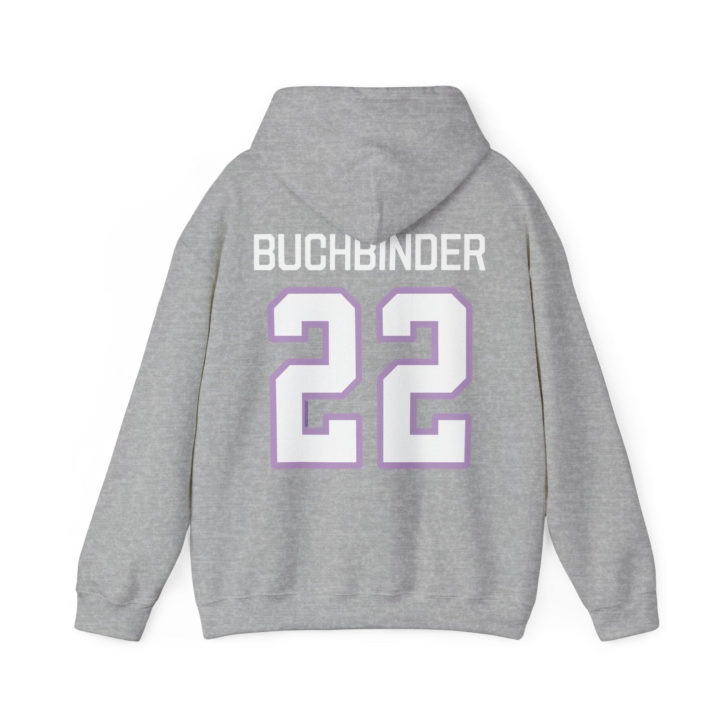 Natalie Buchbinder 22 Frost Heavy Hoodie (w/o sleeve print) | Chix Sports