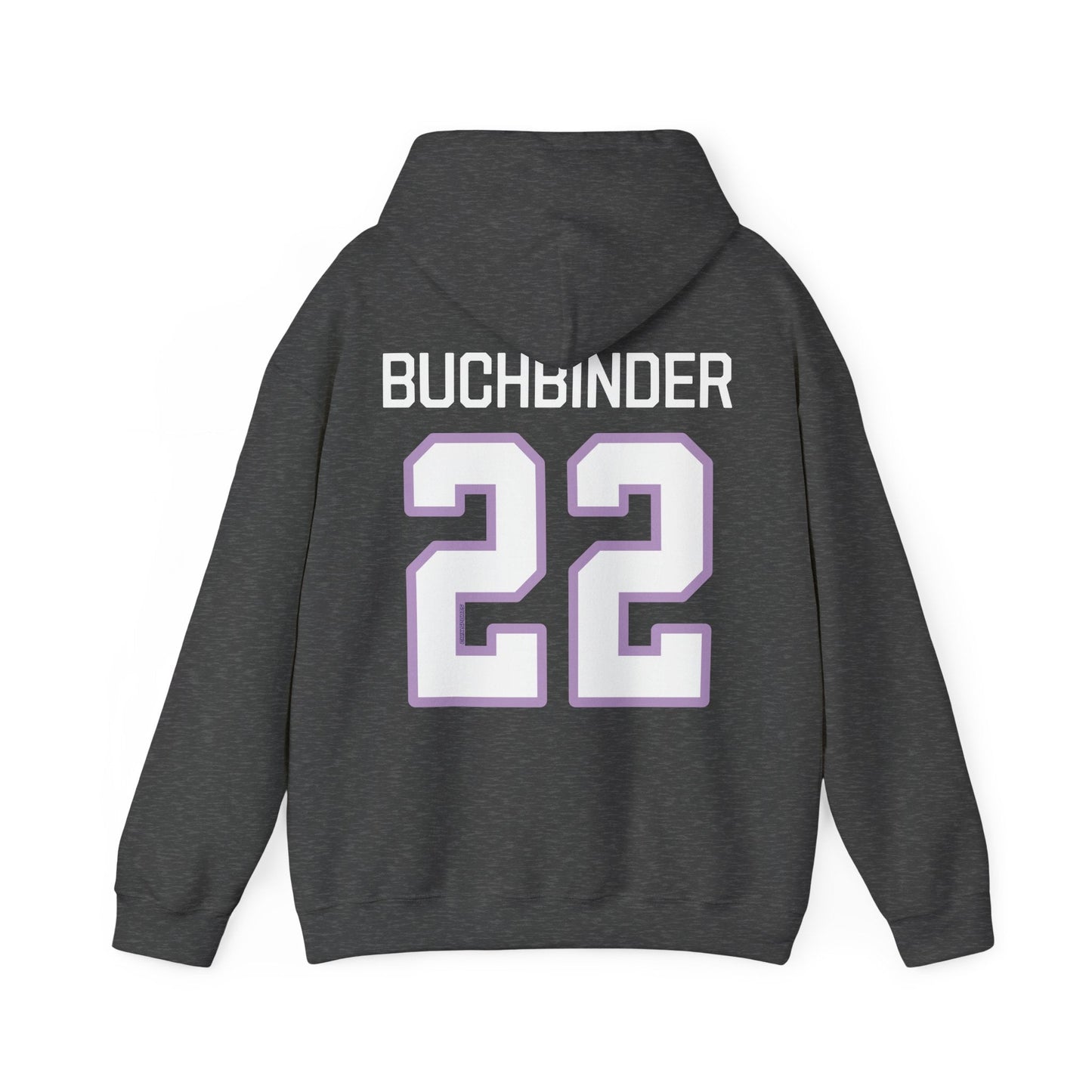 Natalie Buchbinder 22 Frost Heavy Hoodie (w/o sleeve print) | Chix Sports