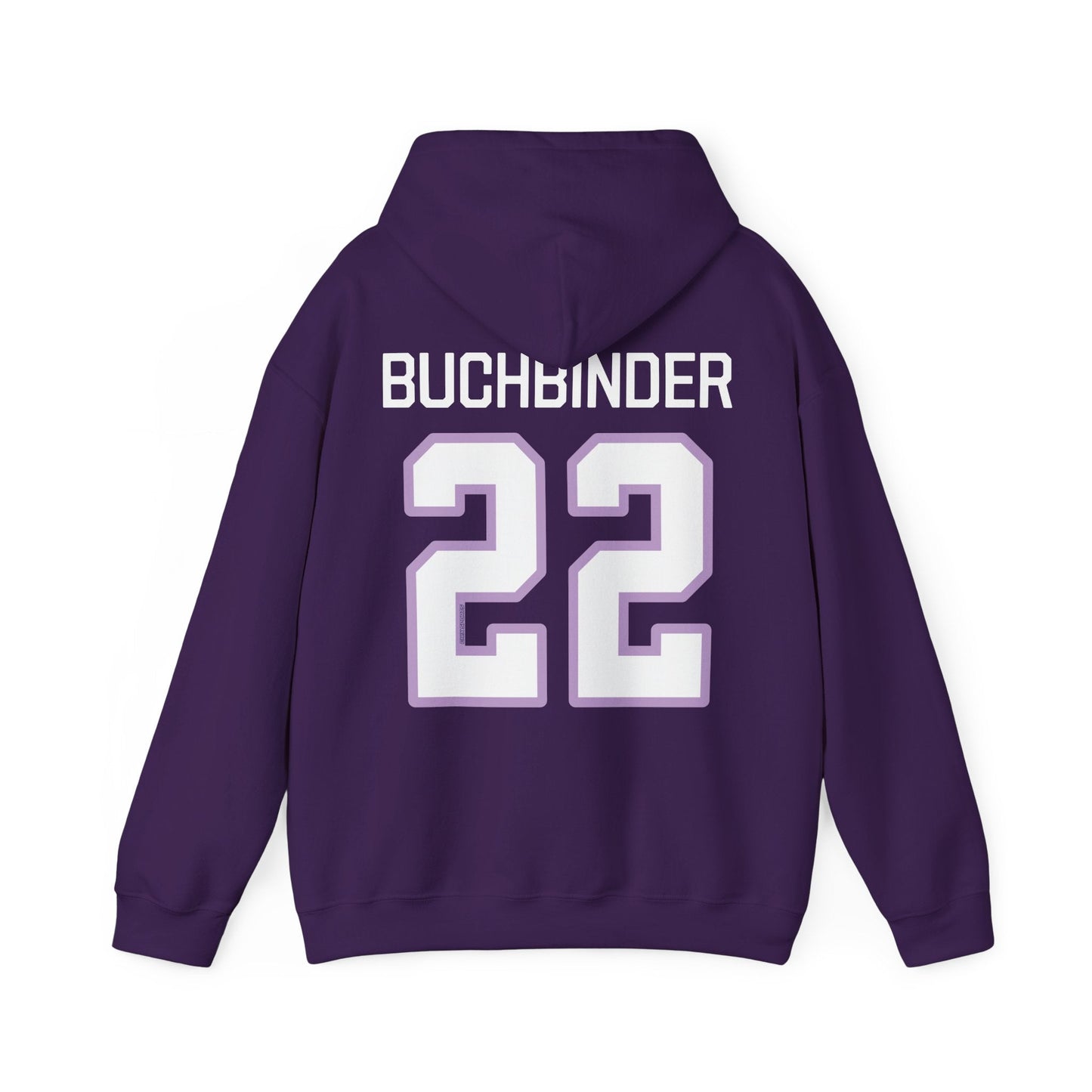 Natalie Buchbinder 22 Frost Heavy Hoodie (w/o sleeve print) | Chix Sports