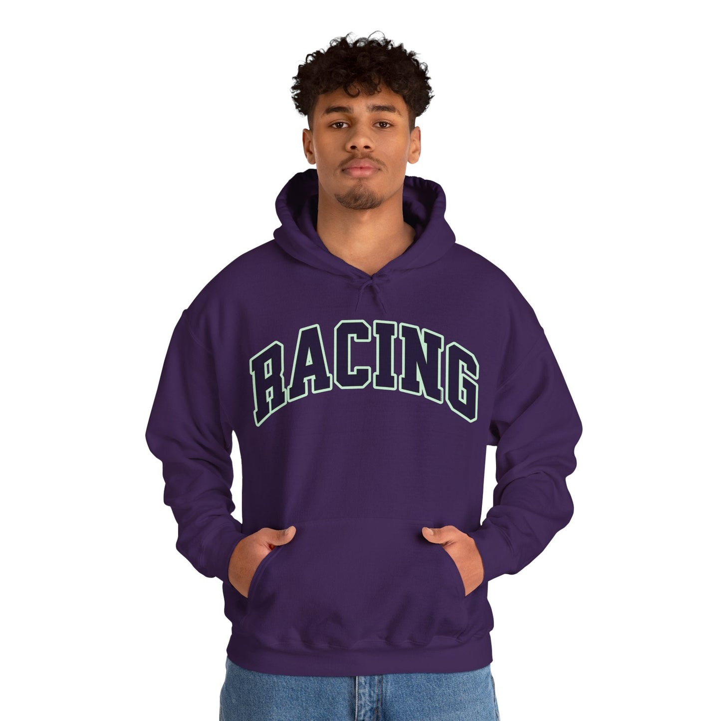 Racing Louisville Unisex Varsity Heavy Hoodie | Chix Sports