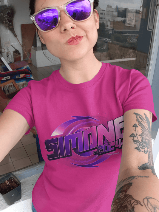 Simone Biles USA Women's Gymnast Paris 2024 Fan T-Shirt | Chix Sports