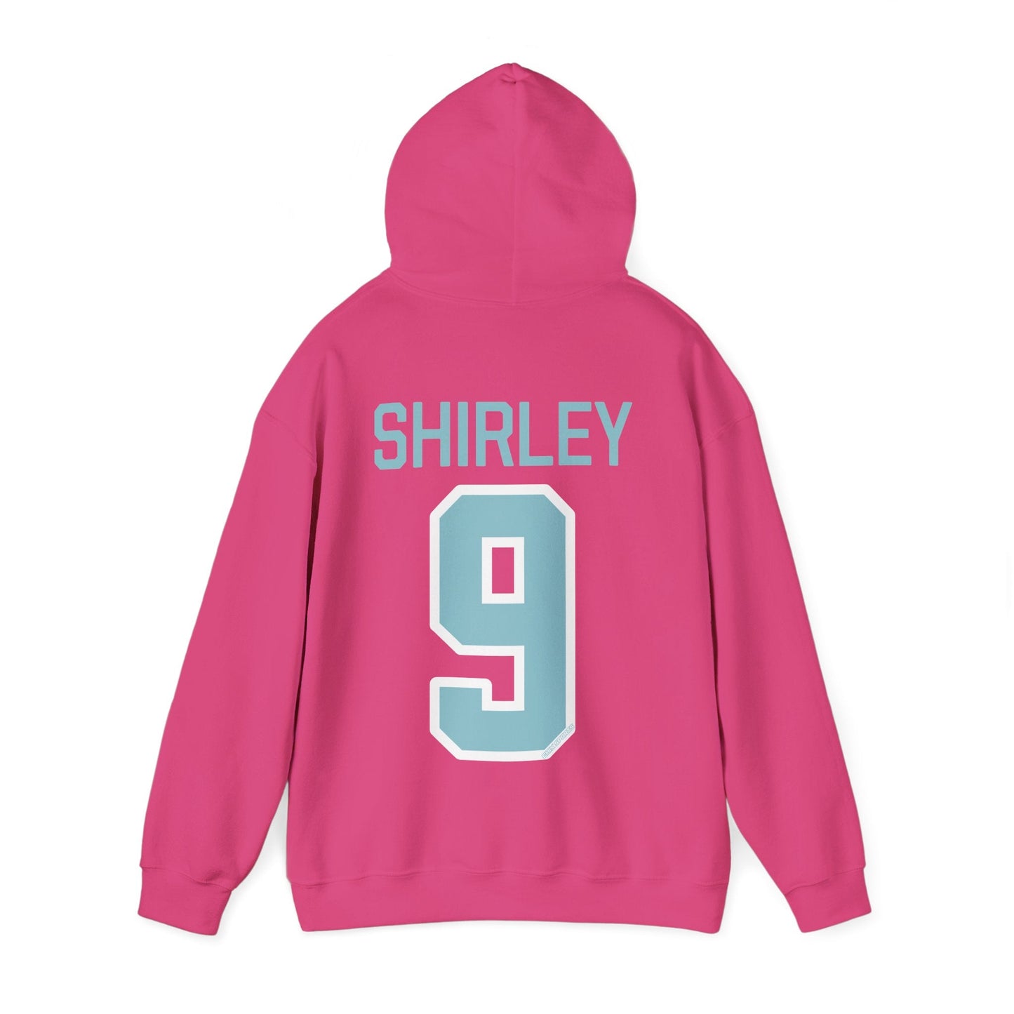 Sophie Shirley 9 Heavy Fleet Hoodie - No Sleeve Print | Chix Sports