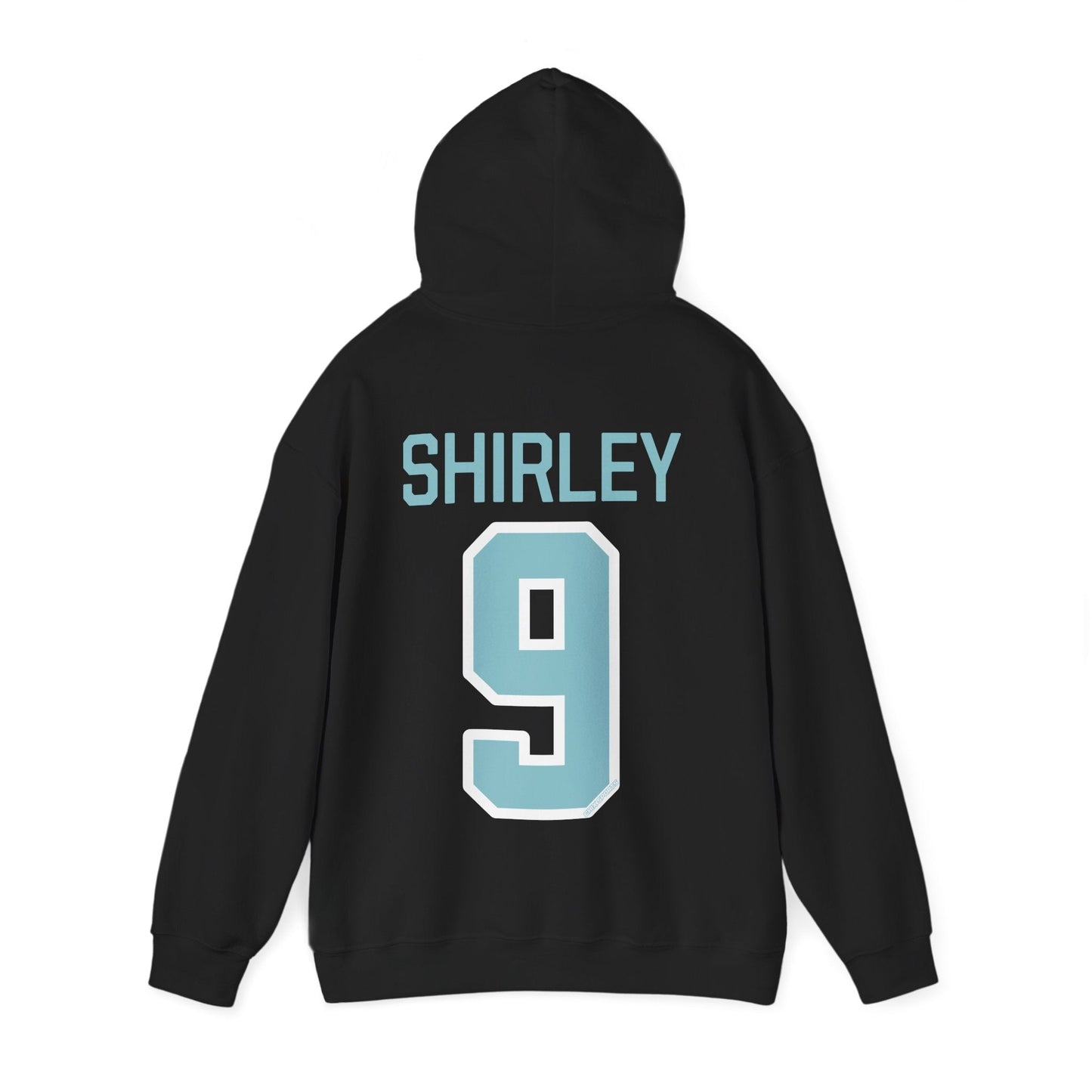 Sophie Shirley 9 Heavy Fleet Hoodie - No Sleeve Print | Chix Sports