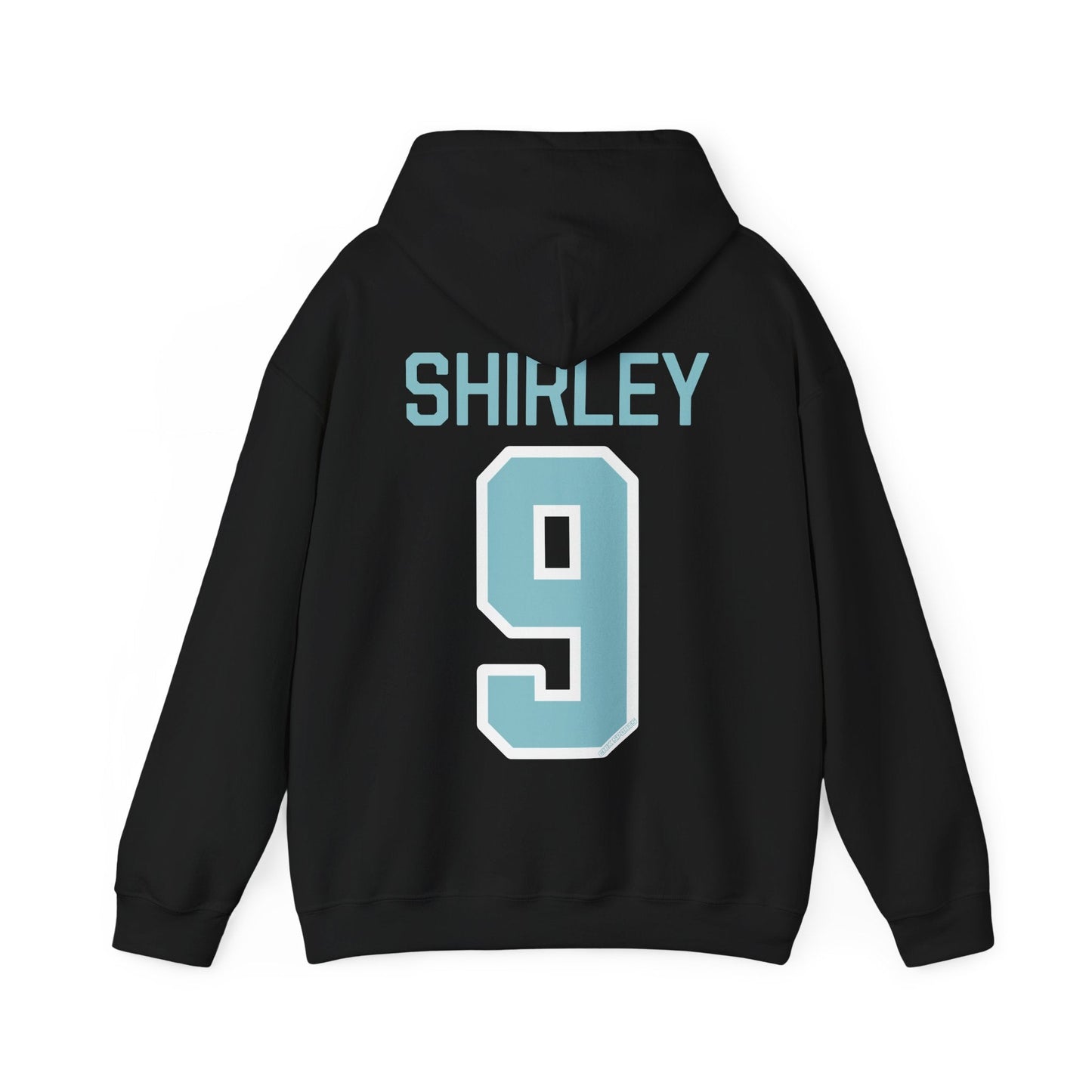 Sophie Shirley 9 Heavy Fleet Hoodie - No Sleeve Print | Chix Sports