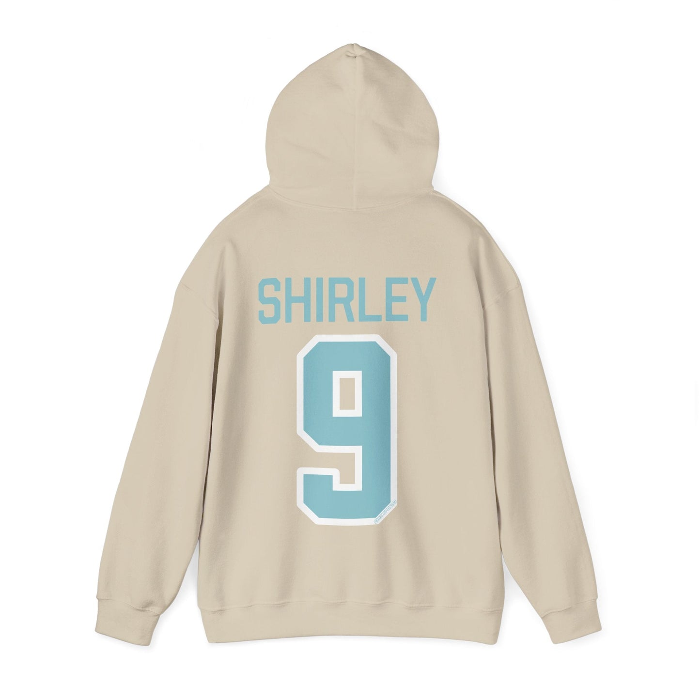 Sophie Shirley 9 Heavy Fleet Hoodie - No Sleeve Print | Chix Sports