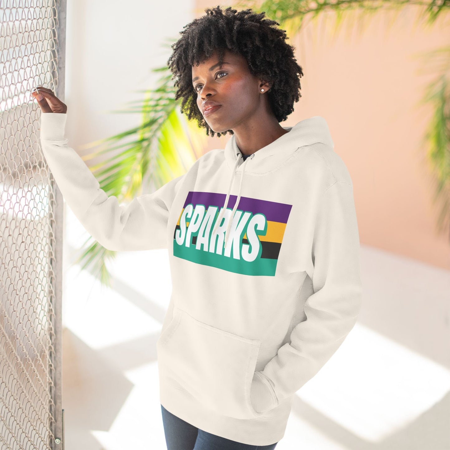Sparks Premium Basketball Hoodie | Chix Sports