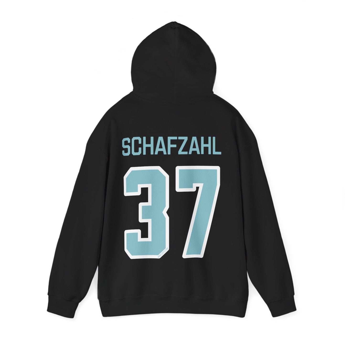 Theresa Schafzahl 37 Heavy Fleet Hoodie - No Sleeve Print | Chix Sports