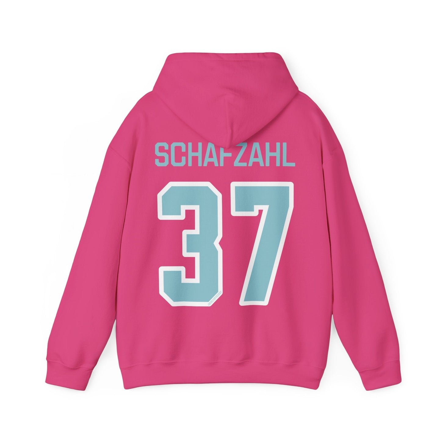 Theresa Schafzahl 37 Heavy Fleet Hoodie - No Sleeve Print | Chix Sports