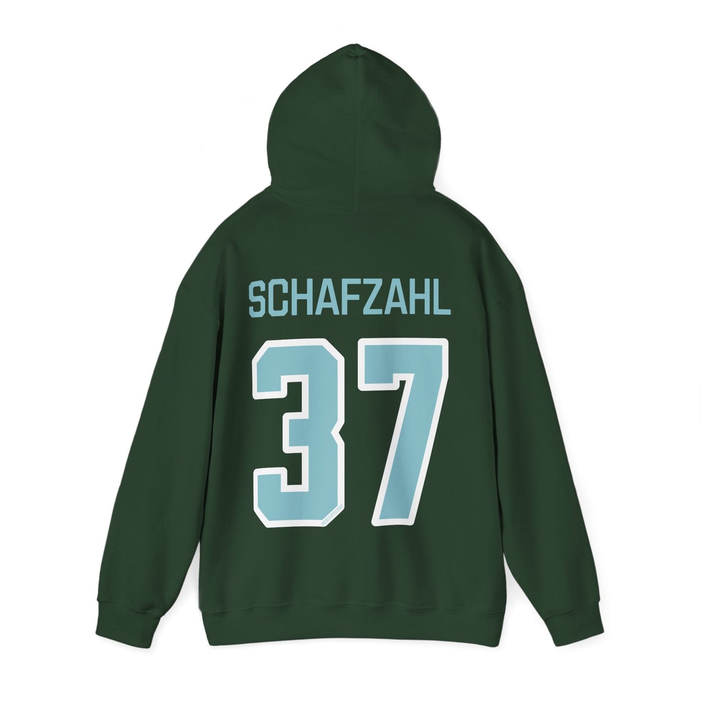 Theresa Schafzahl 37 Heavy Fleet Hoodie - No Sleeve Print | Chix Sports