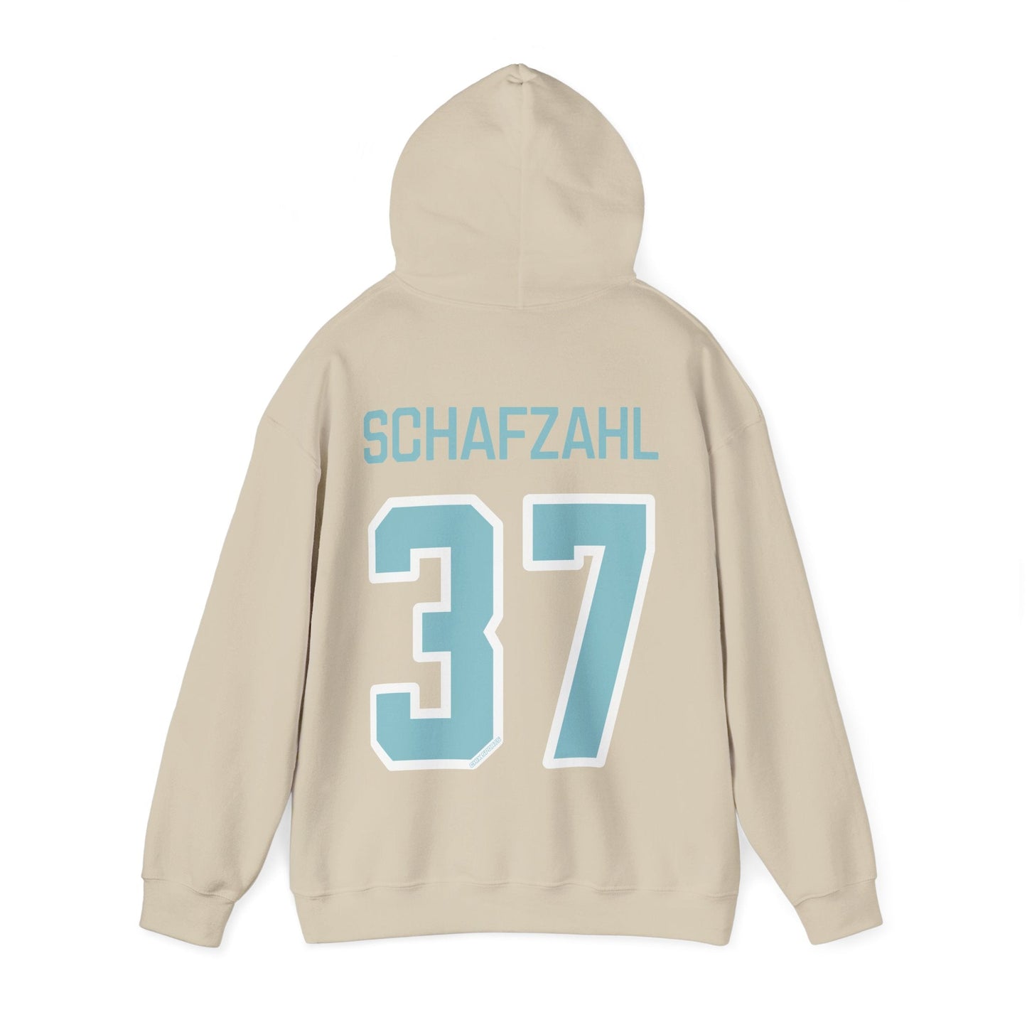Theresa Schafzahl 37 Heavy Fleet Hoodie - No Sleeve Print | Chix Sports