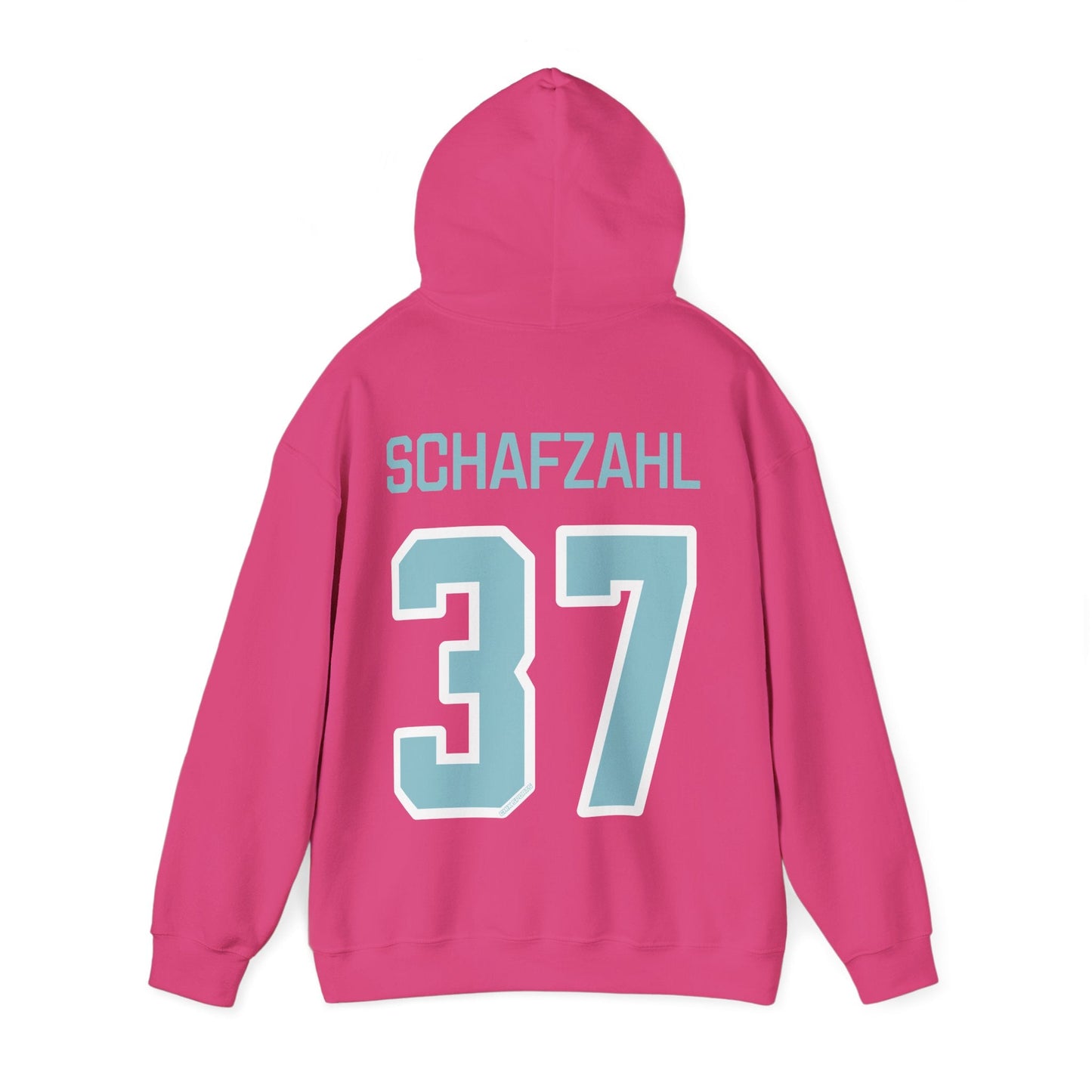 Theresa Schafzahl 37 Heavy Fleet Hoodie - No Sleeve Print | Chix Sports