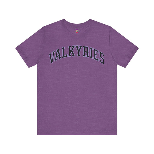 Veronica Burton Valkyries Unisex Jersey T-shirt | Chix Sports