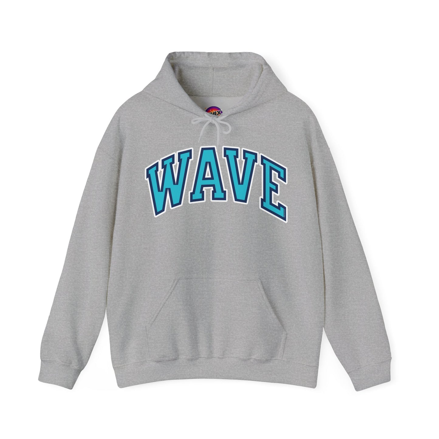 Wave Unisex Varsity Heavy Hoodie | Chix Sports