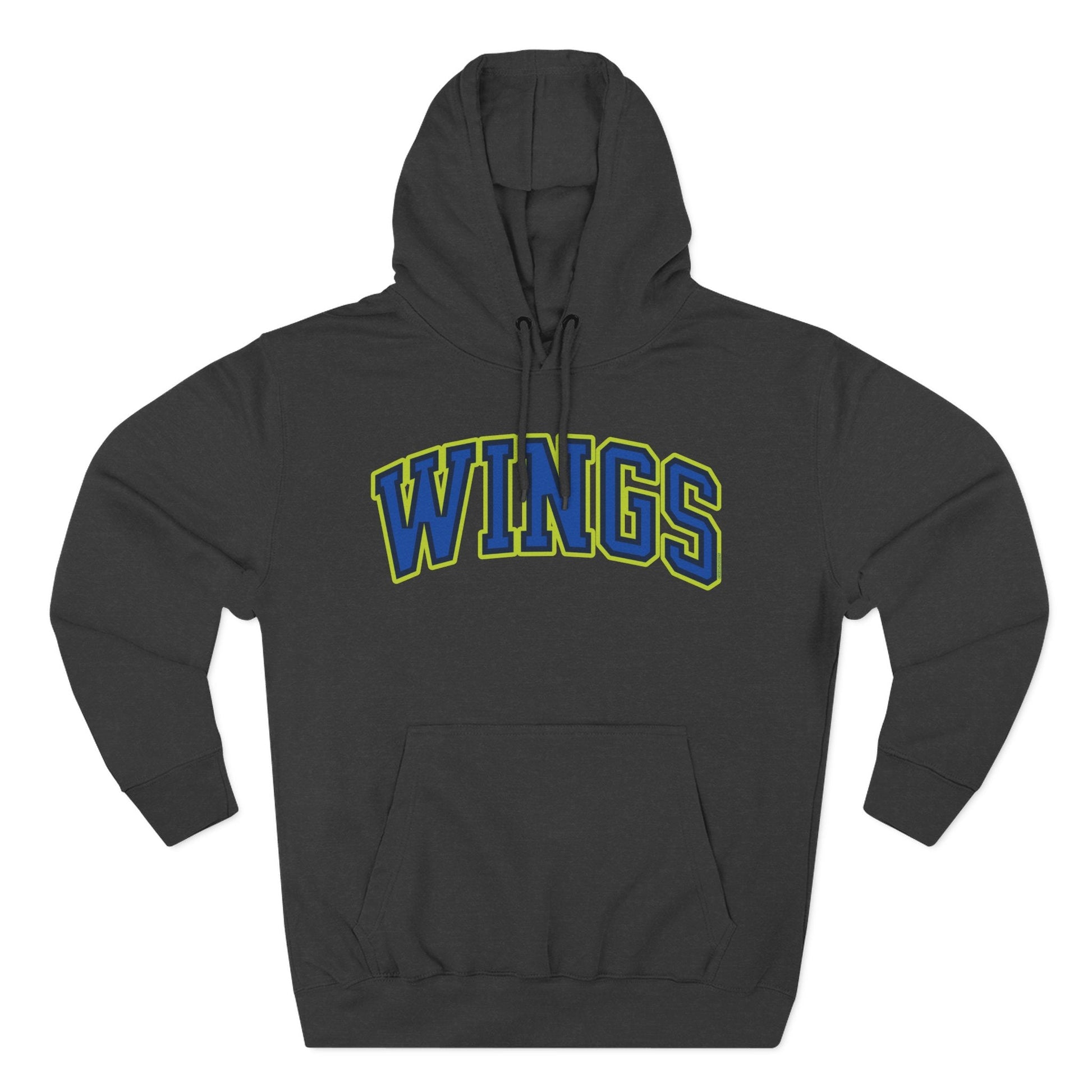 Wings Arch Premium Basketball Hoodie | Chix Sports