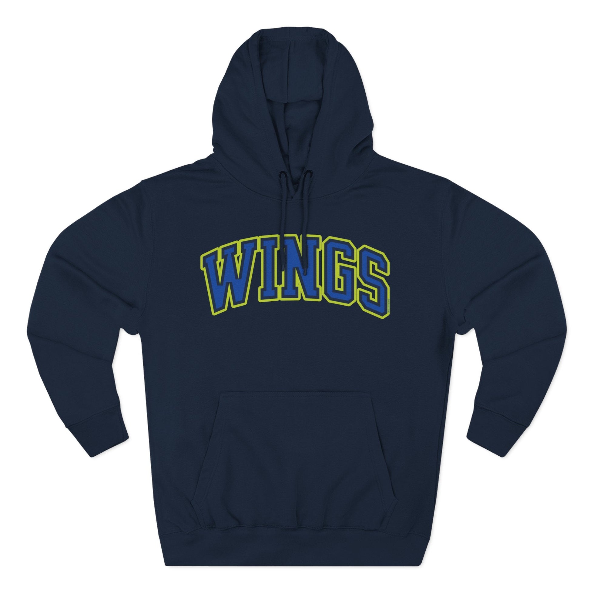 Wings Arch Premium Basketball Hoodie | Chix Sports
