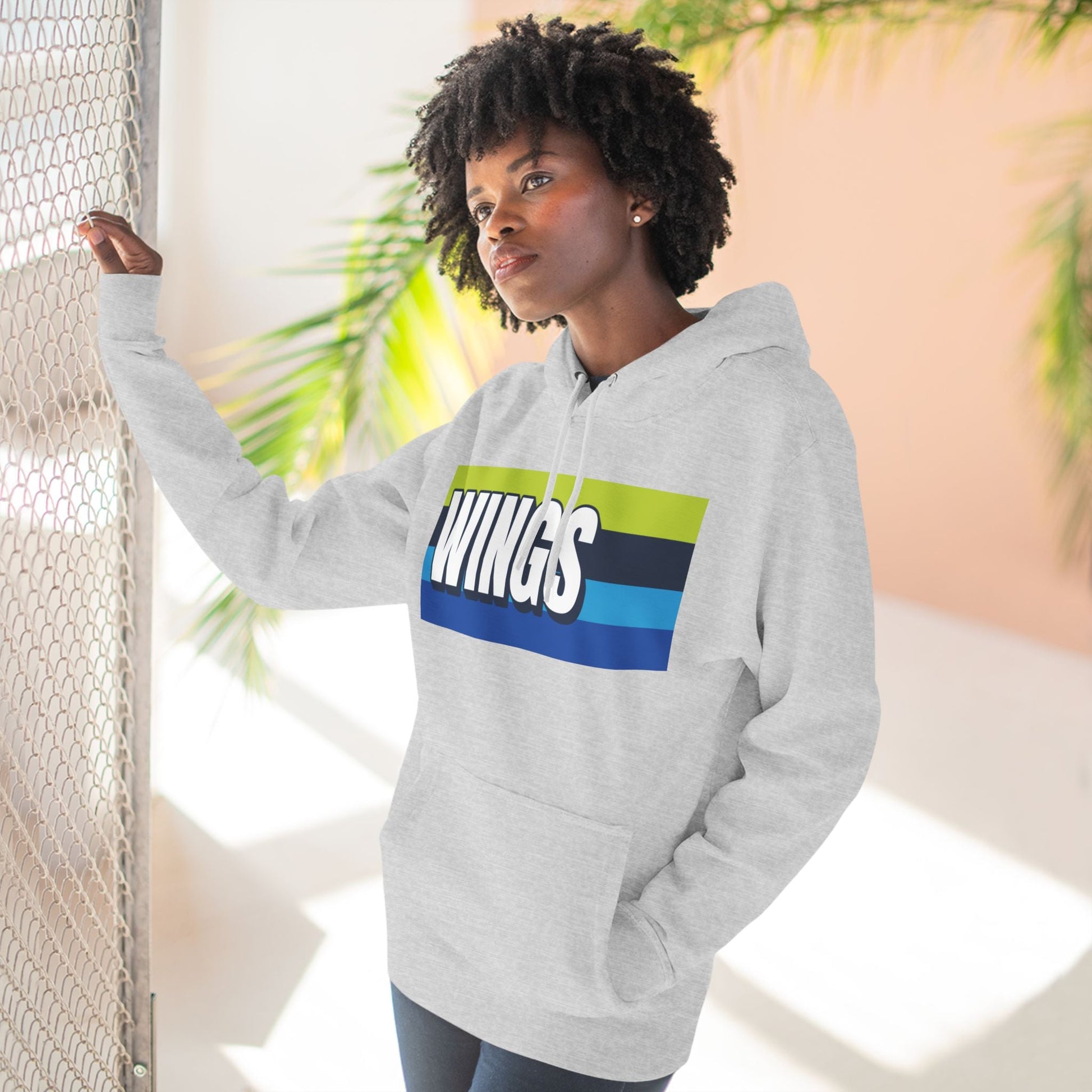 Wings Premium Hoodie | Chix Sports