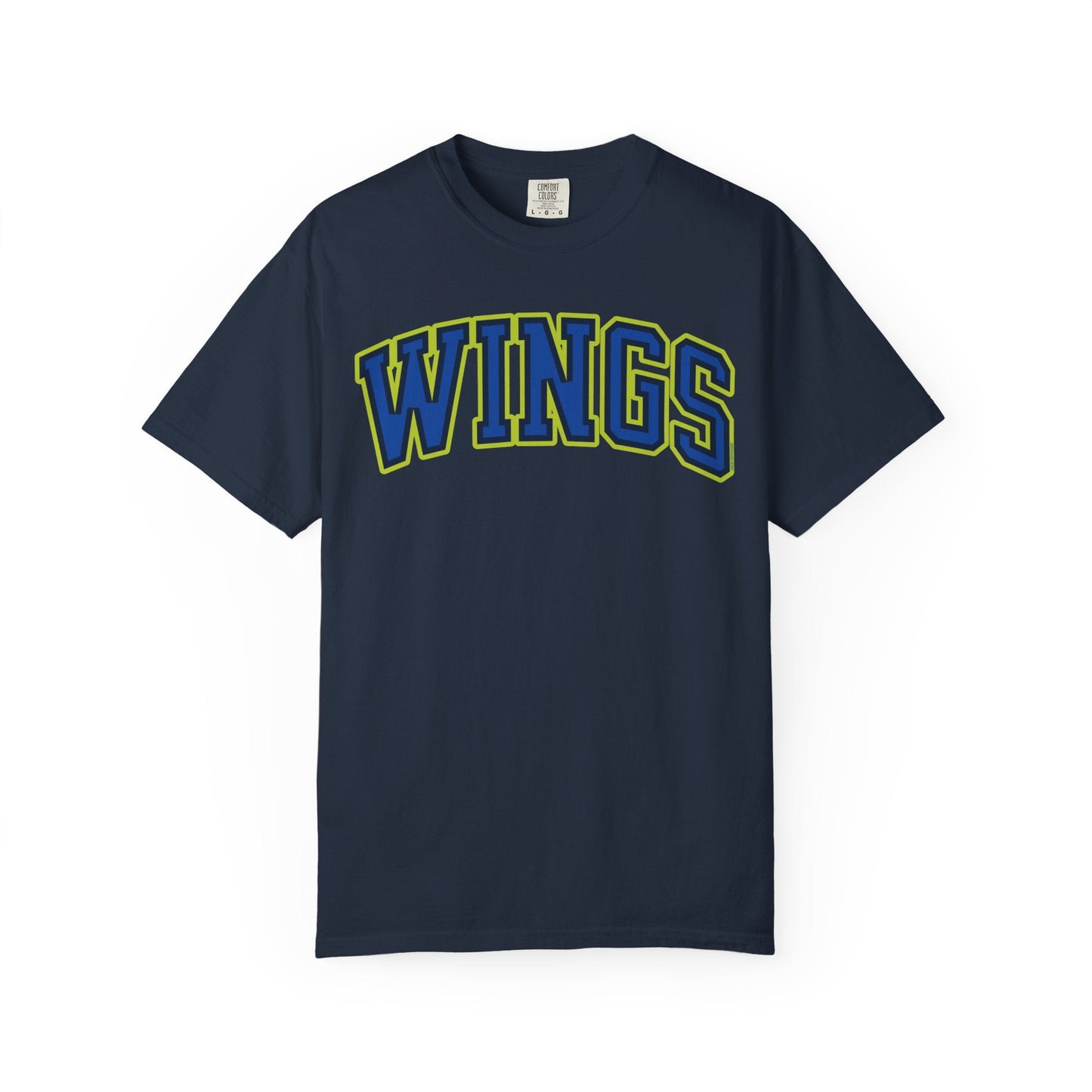 Wings Varsity Arch Premium Shirt | Chix Sports