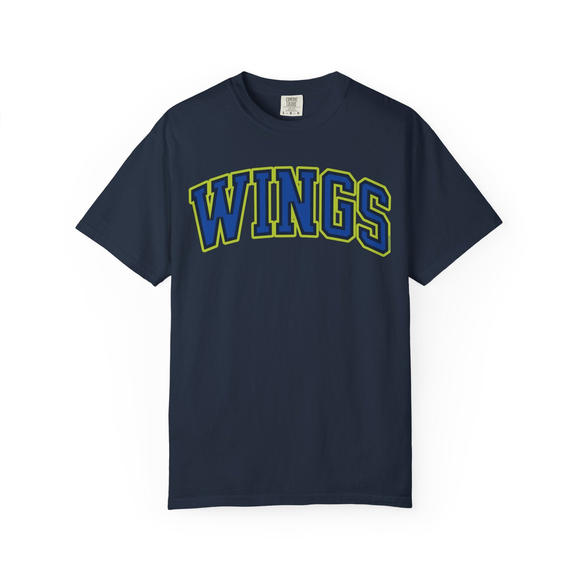 Wings Varsity Arch Premium Shirt | Chix Sports
