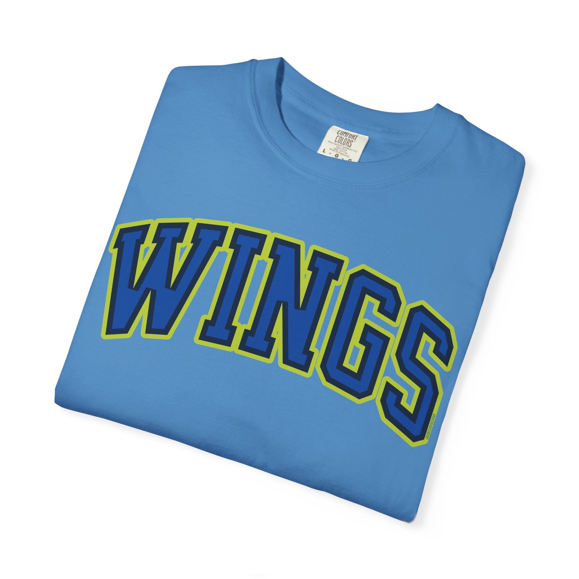 Wings Varsity Arch Premium Shirt | Chix Sports