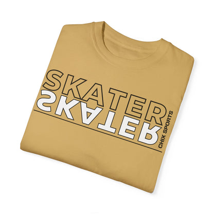 Outline SKATER Position Garment-Dyed T-shirt