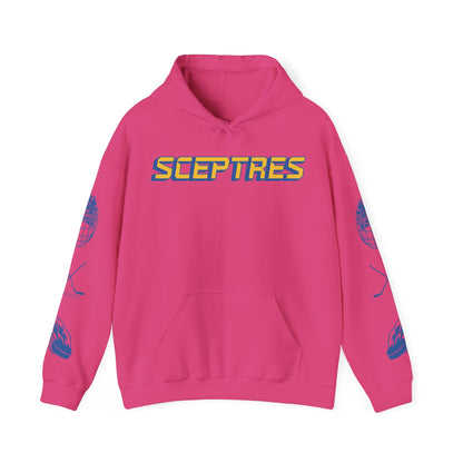 Izzy Daniel 8 Sceptres Hockey Heavy Hoodie