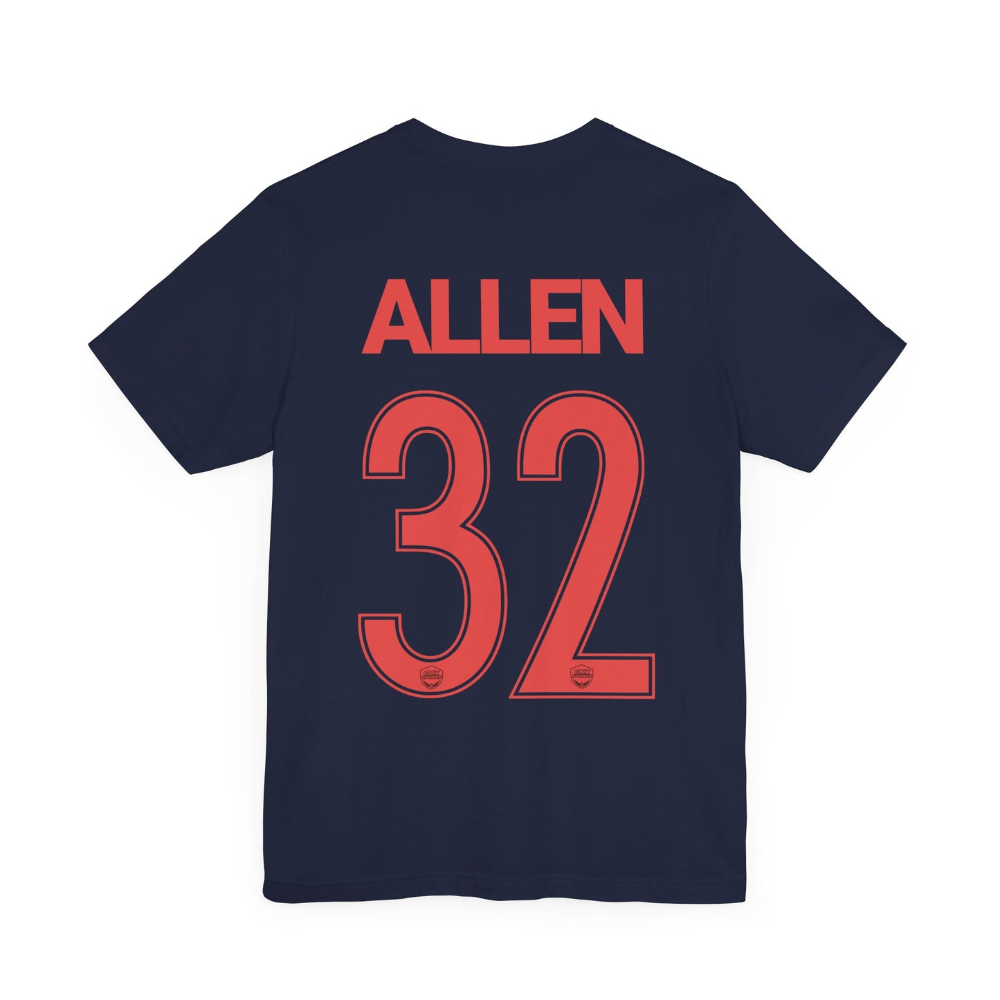 Emmie Allen 32 Bay City Soccer Softblend T-shirt