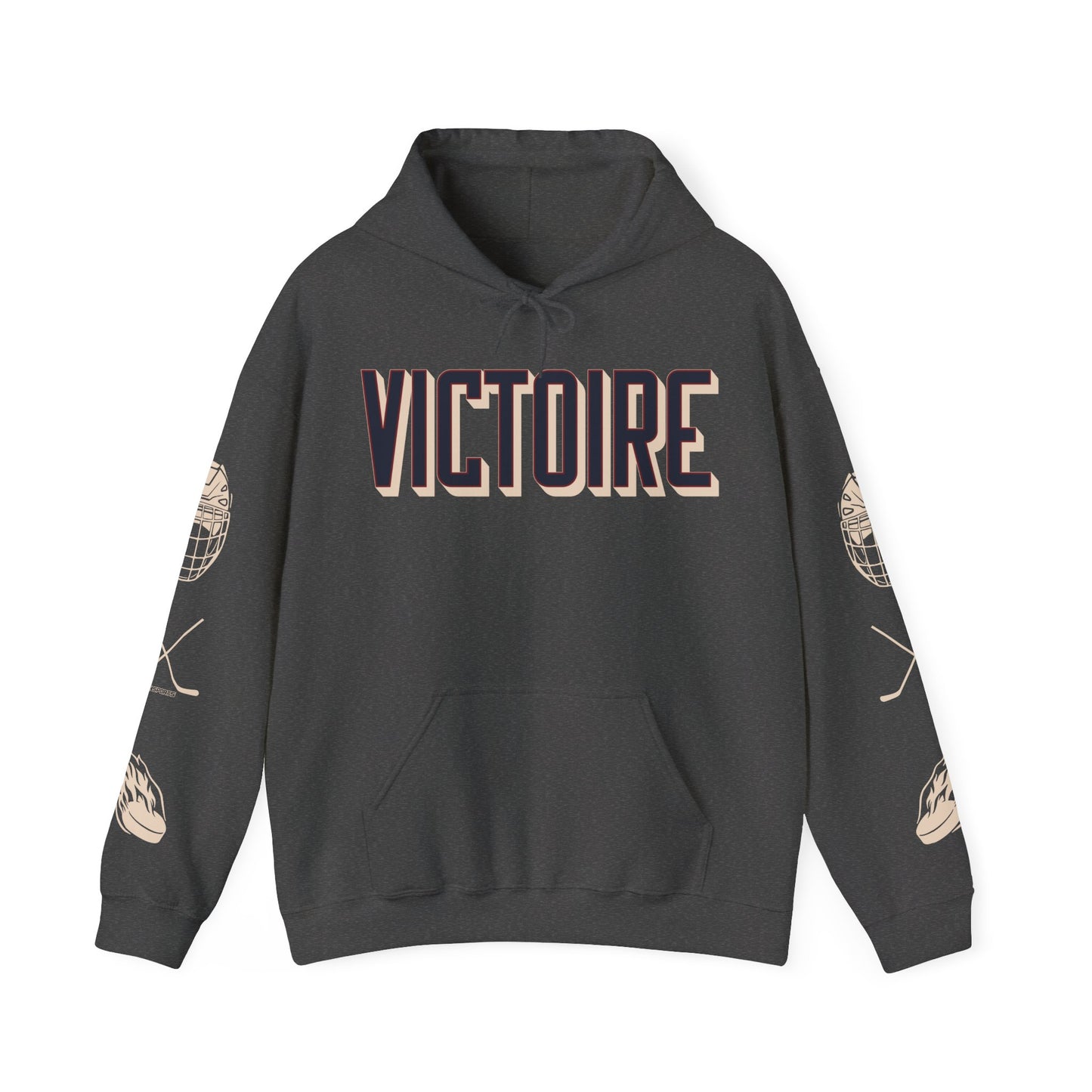 Cayla Barnes 3 Victoire Hockey Heavy Hoodie