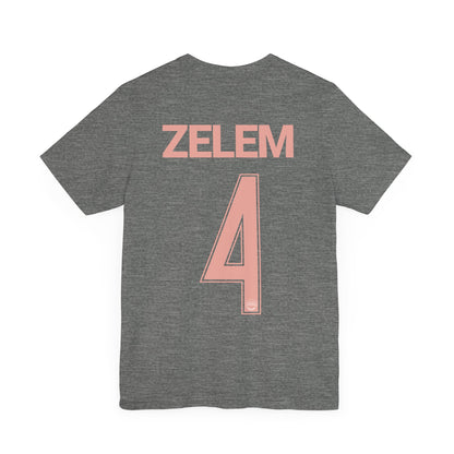 Katie Zelem 4 Angel City Soccer Softblend T-shirt