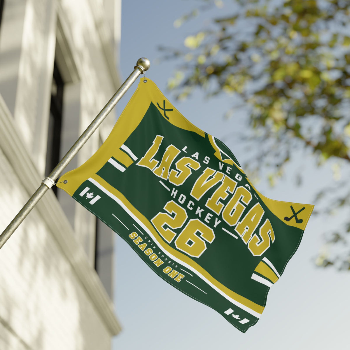 Las Vegas Women's Hockey 36 x 24 Double-Sided Flag