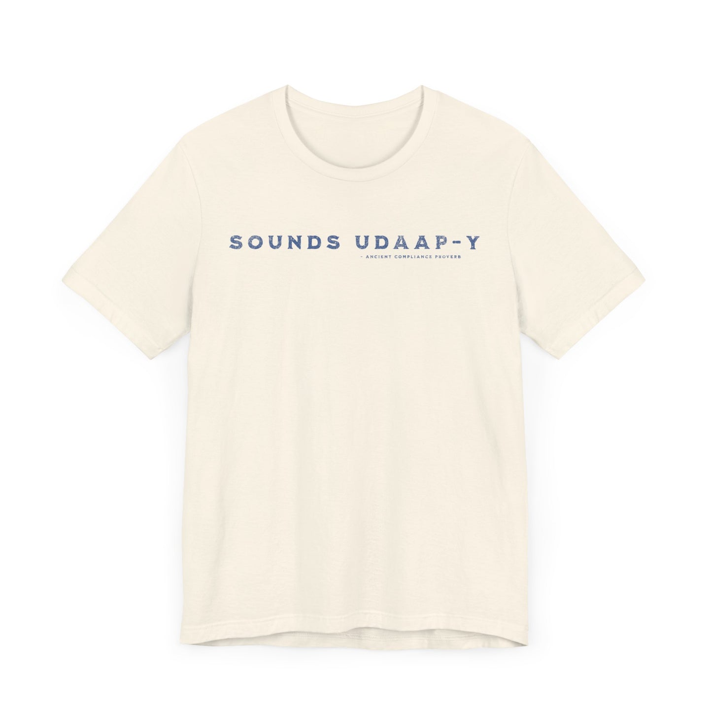 Sounds UDAAP-y Skull Shirt Tan & Blue