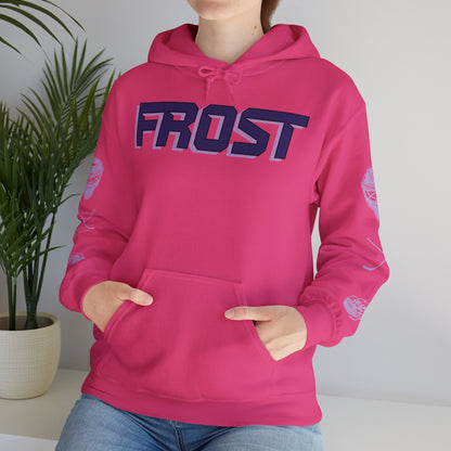 Lucy Morgan 32 Frost Hockey Heavy Hoodie