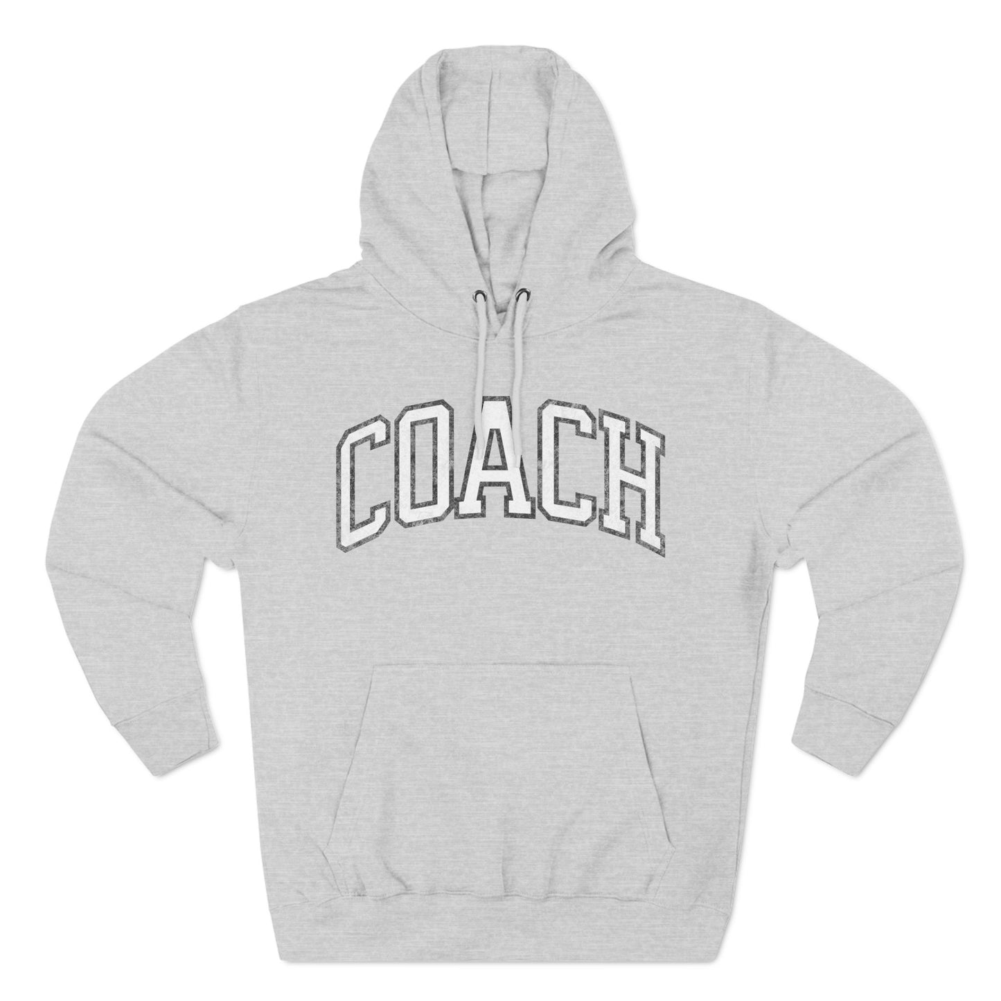 Sports Coach Premium Hoodie Vintage Print