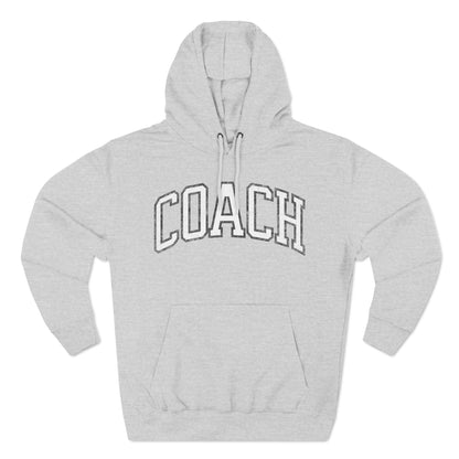 Sports Coach Premium Hoodie Vintage Print