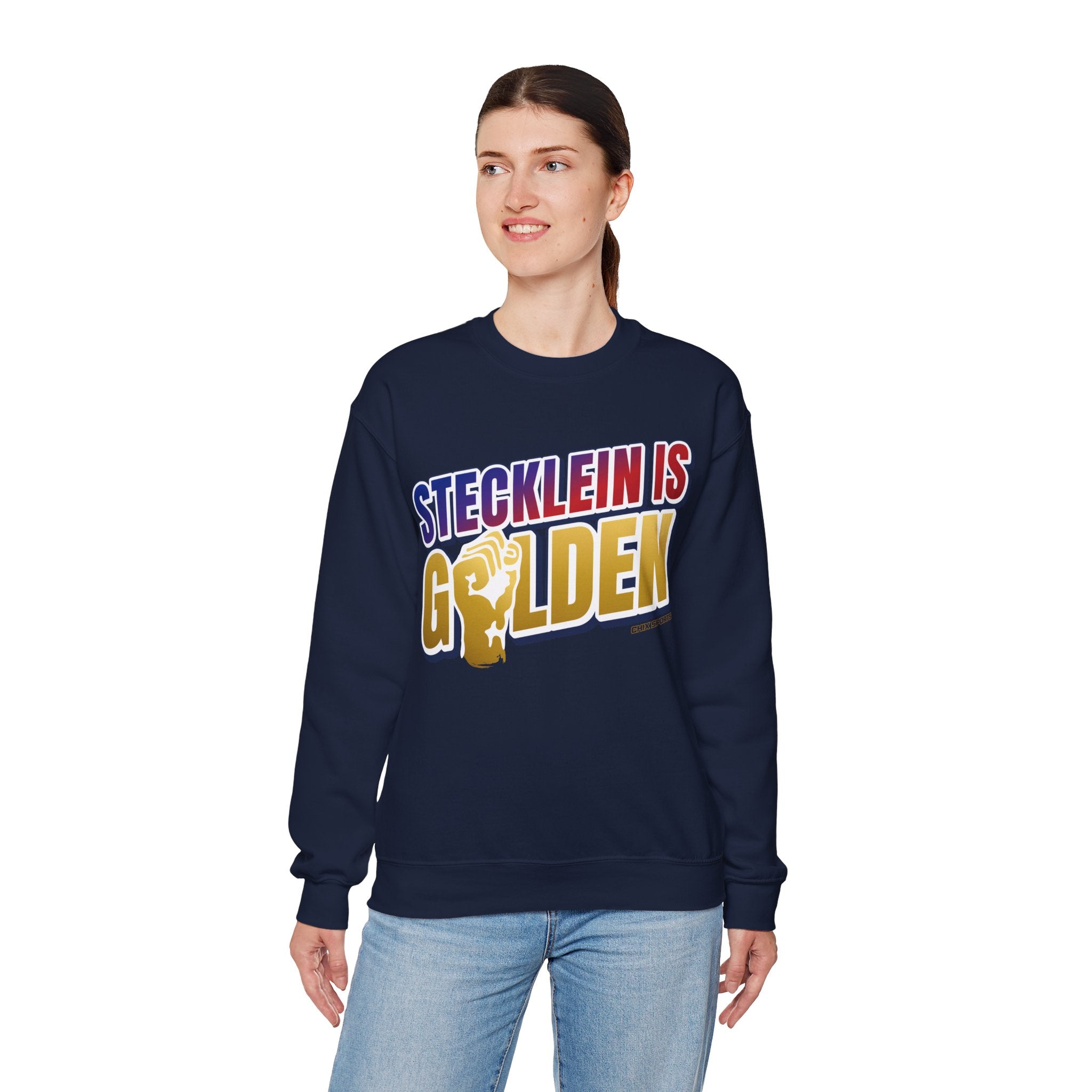 Lee Stecklein Golden USA Women's Hockey Unisex Sweatshirt