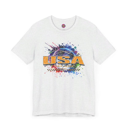 U.S. Women's Soccer T-Shirt Bright Gold USA