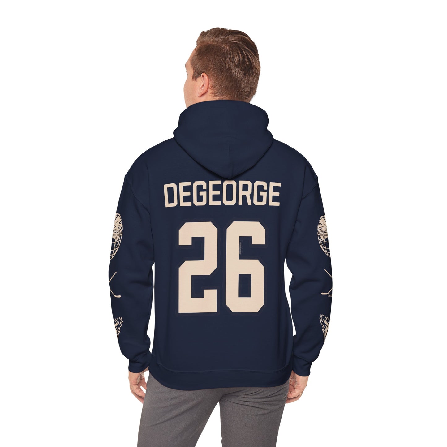 Clair Degeorge 26 Victoire Hockey Heavy Hoodie