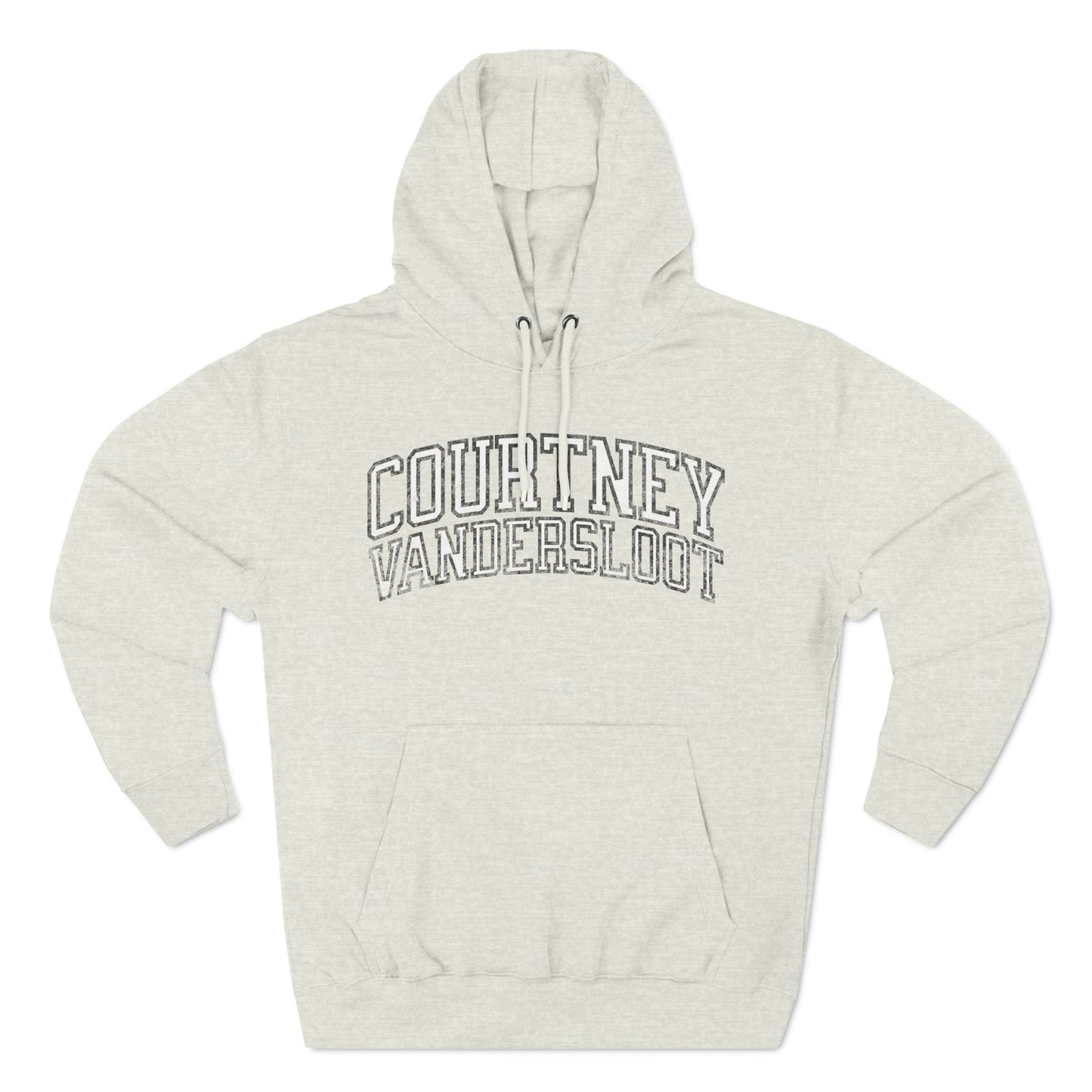 Courtney Vandersloot Vintage Print Premium Hoodie