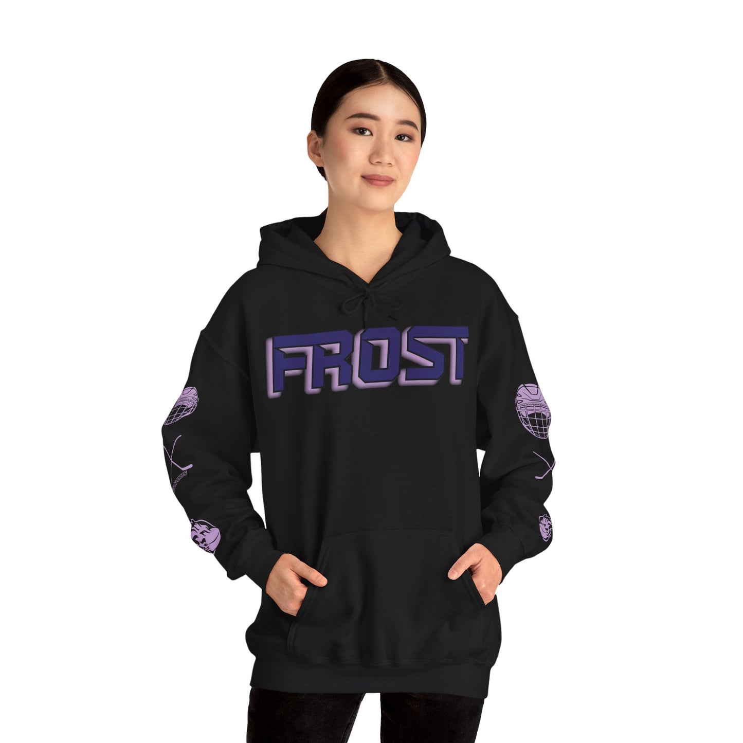 Dominique Petrie 14 Frost Hockey Heavy Hoodie