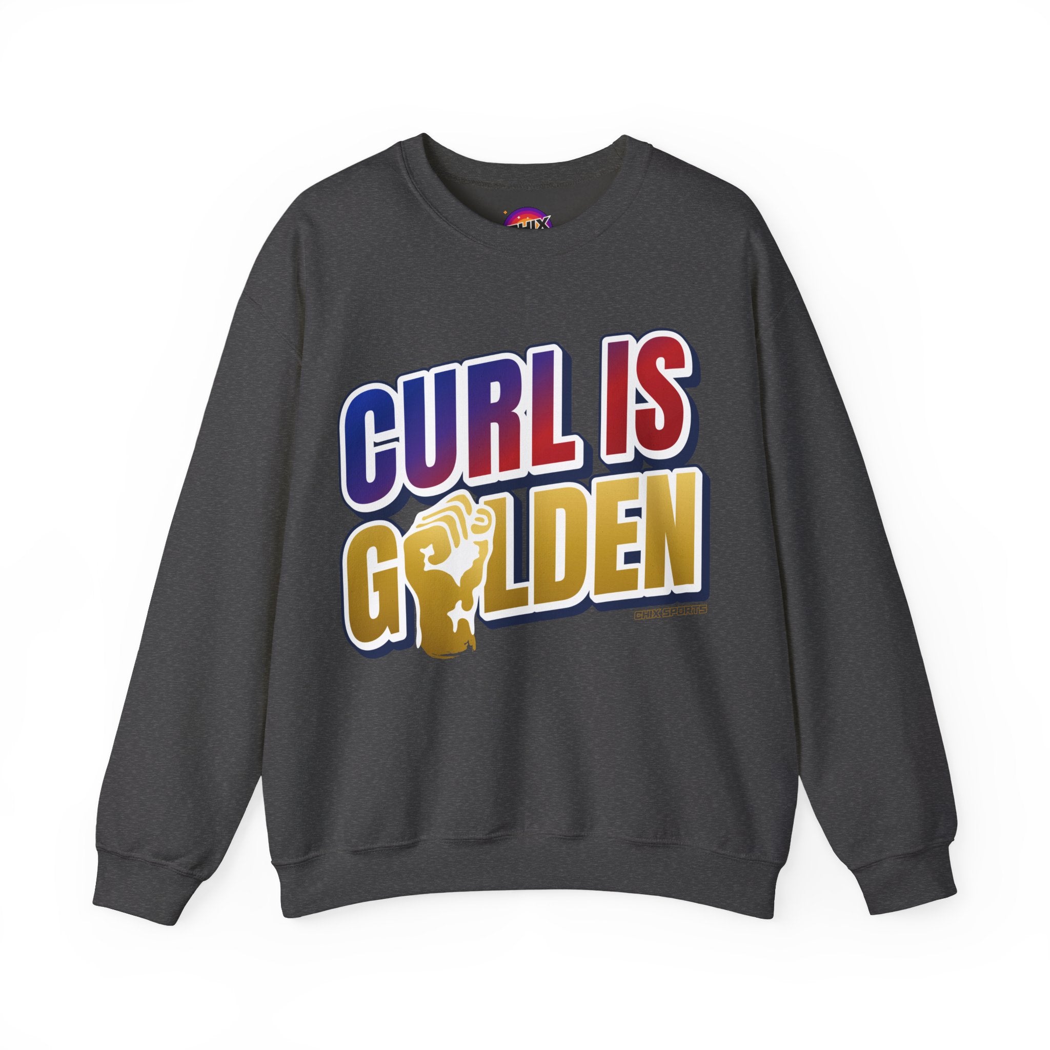 Britta Curl-Salemme Golden USA Women's Hockey Unisex Sweatshirt