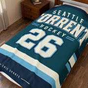 Seattle Torrent Plush Blanket