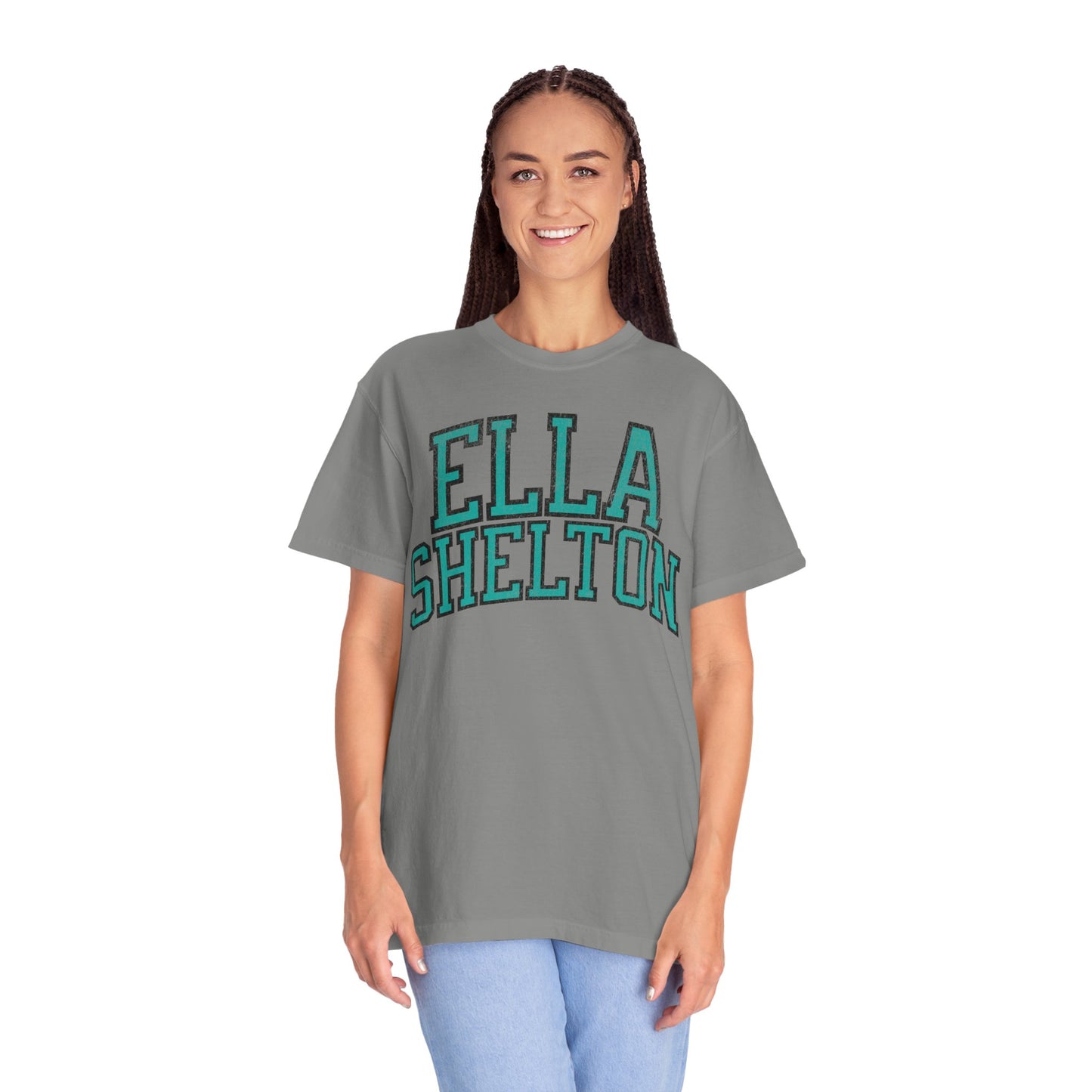 Ella Shelton Sirens Hockey Star Vintage Print Premium T-shirt