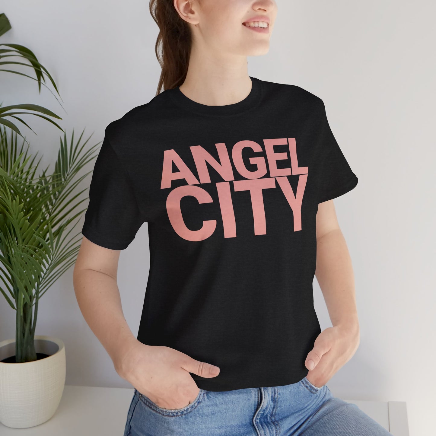 Gisele Thompson 20 Angel City Soccer Softblend T-shirt