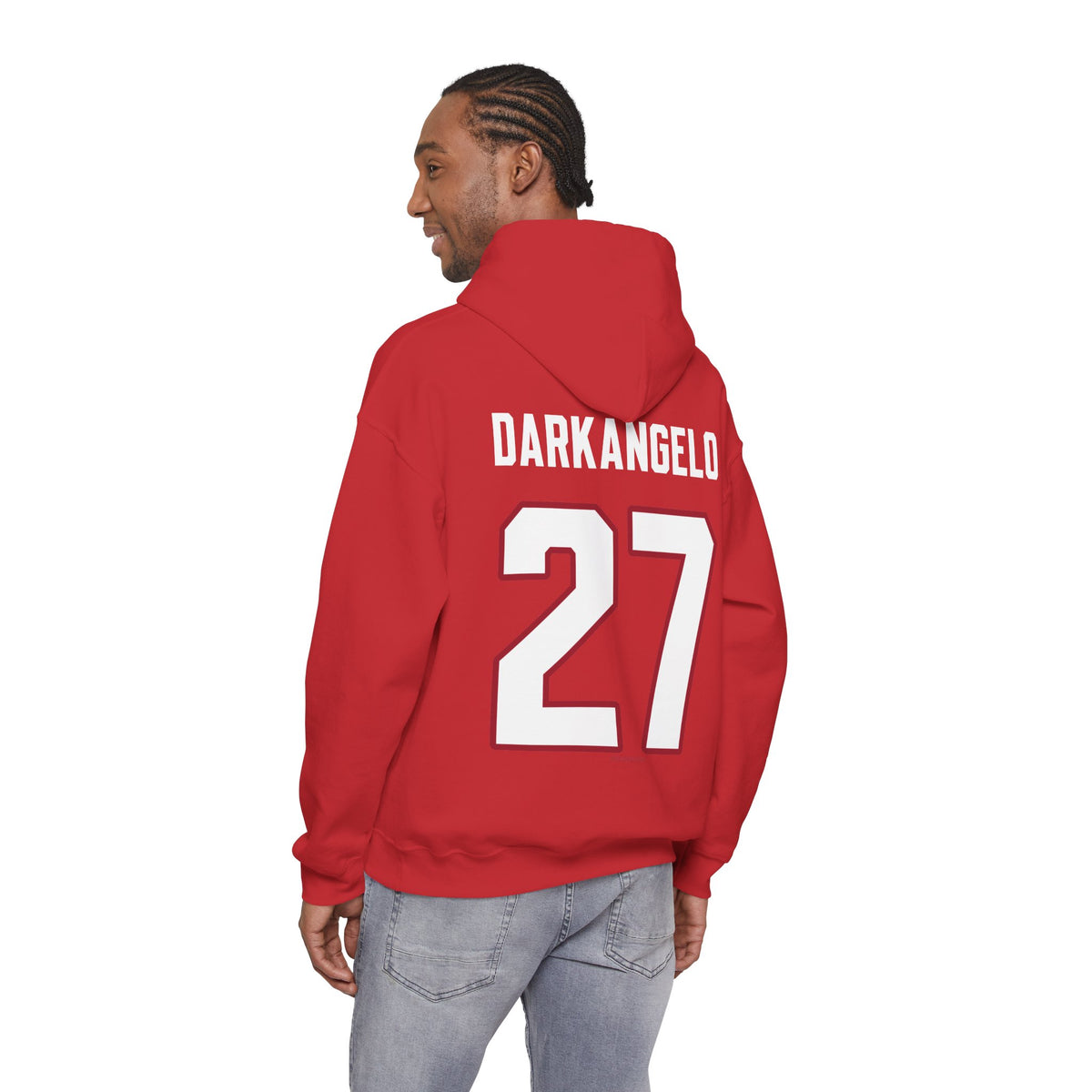 Shiann Darkangelo Detroit Hockey Club Unisex Moto Hoodie