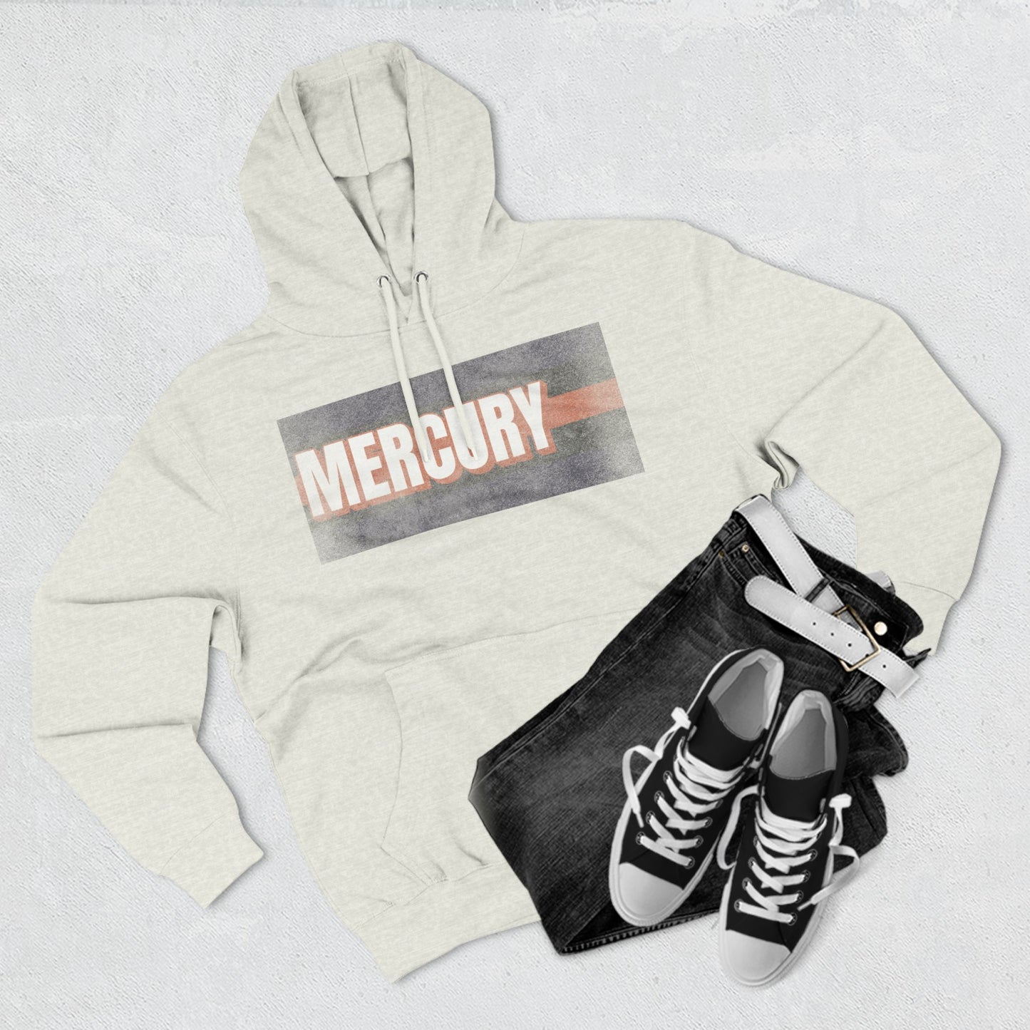 Mercury Premium Vintage Style Basketball Hoodie