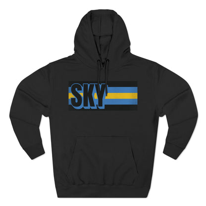 Sky Premium Vintage Style Basketball Hoodie