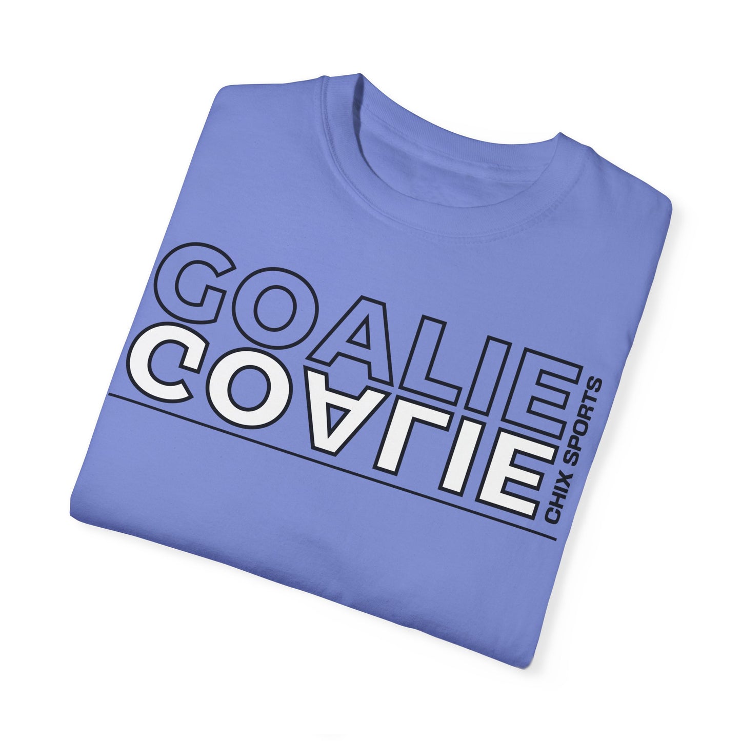 Outline GOALIE Position Garment-Dyed T-shirt